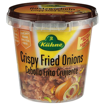 【FOOD de WINE】キューネ フライドオニオン 100g / ウィングエース ◎(Kuhne Fried Onions ◎)